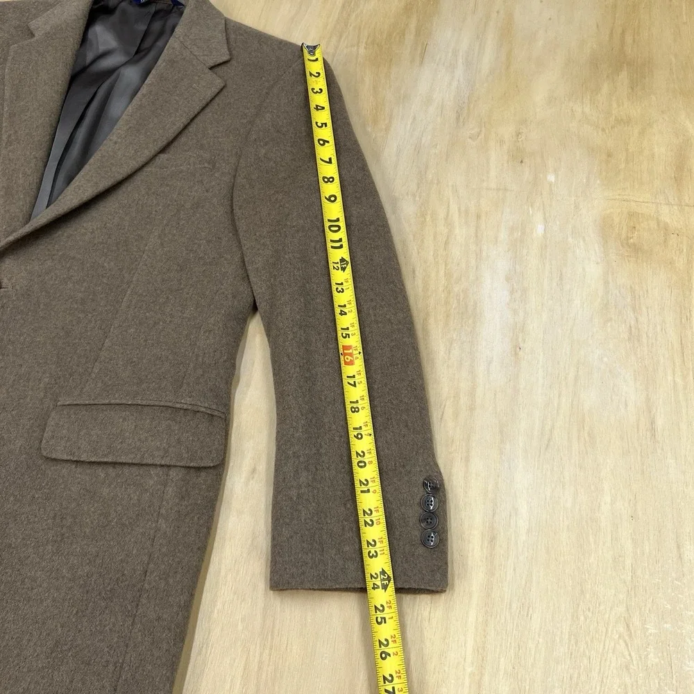 Stafford‎ Camel Hair Blazer Jacket Sport Coat Mens 40R Classic Fit Brown
